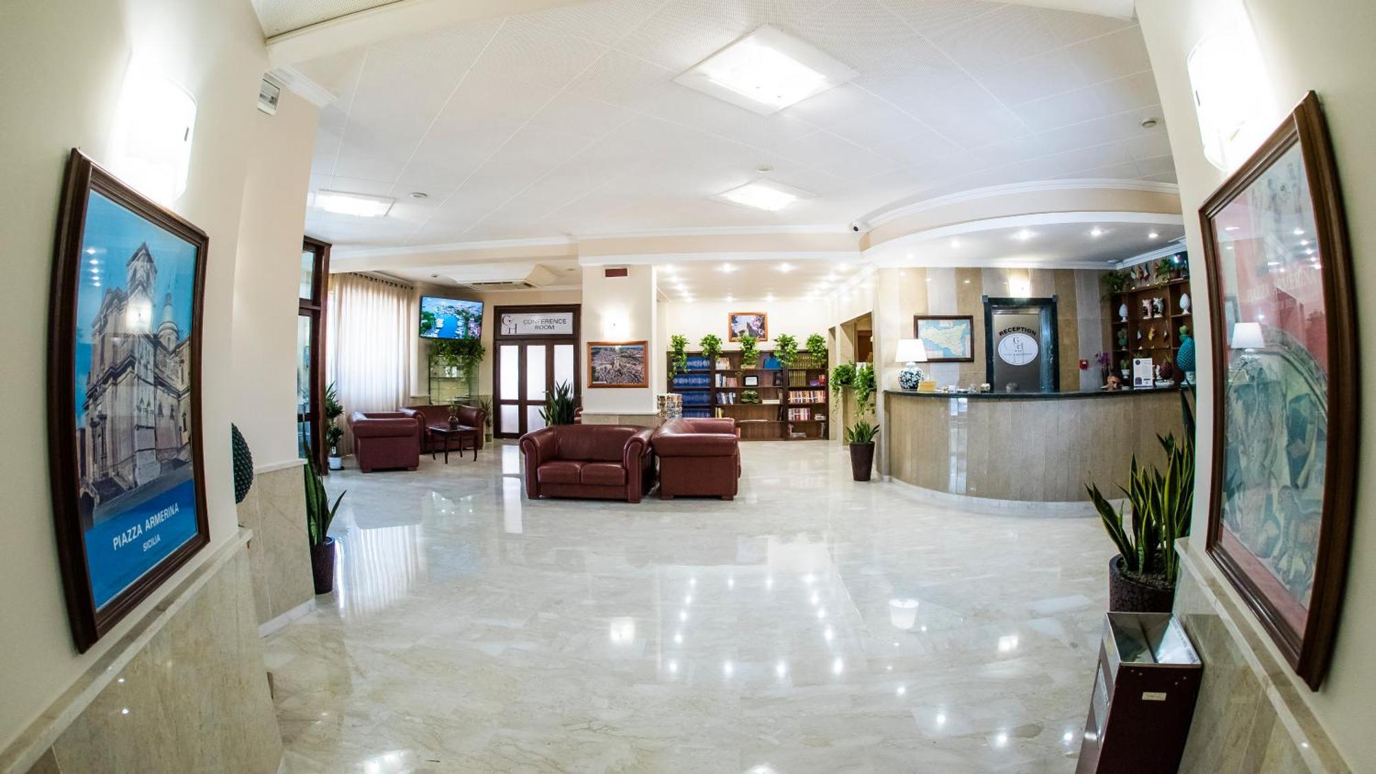 Gh Hotel Piazza Armerina Kültér fotó
